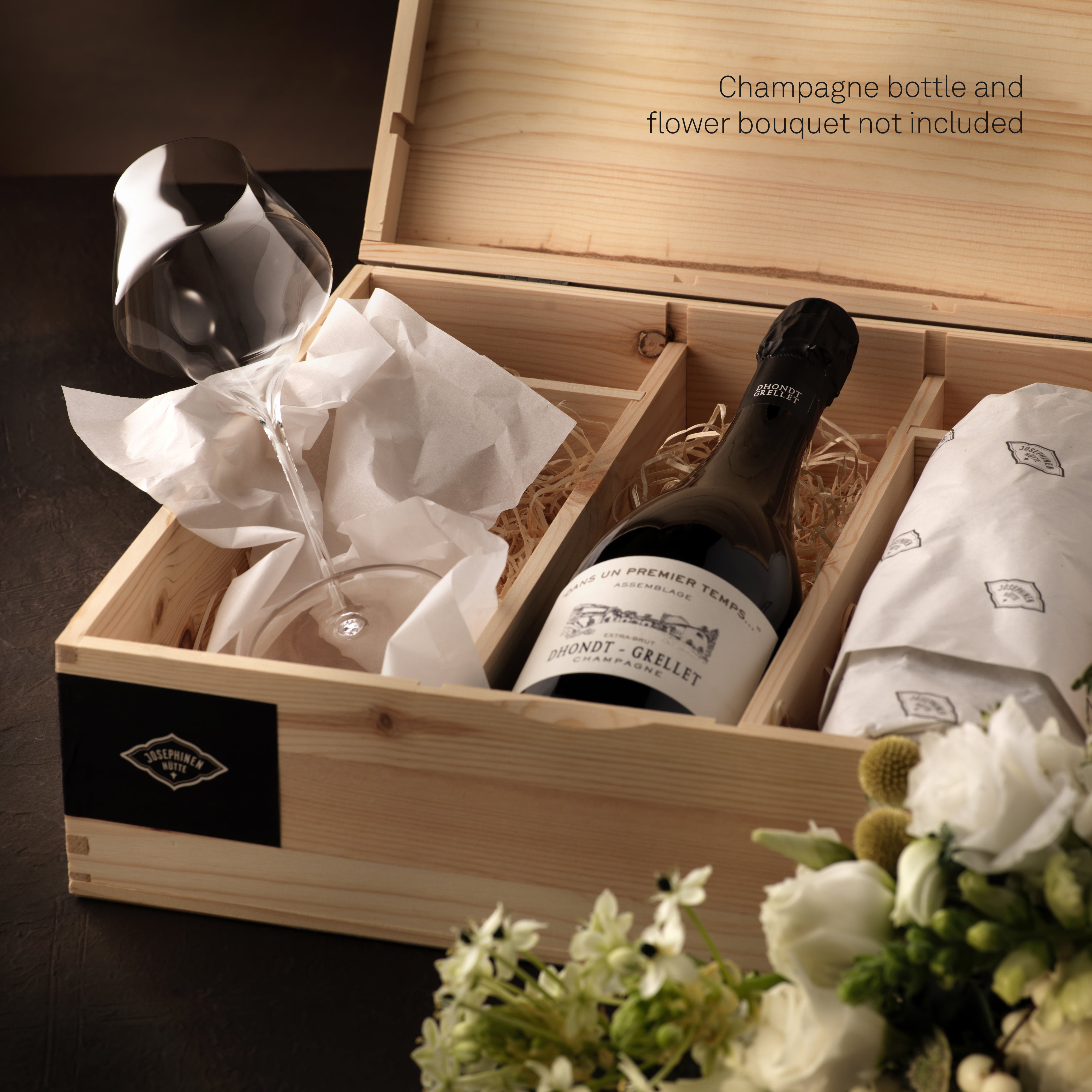 Josephine Gift Box by Josephinenhütte #Set of 2 glasses_Josephine N° 4 – Champagne