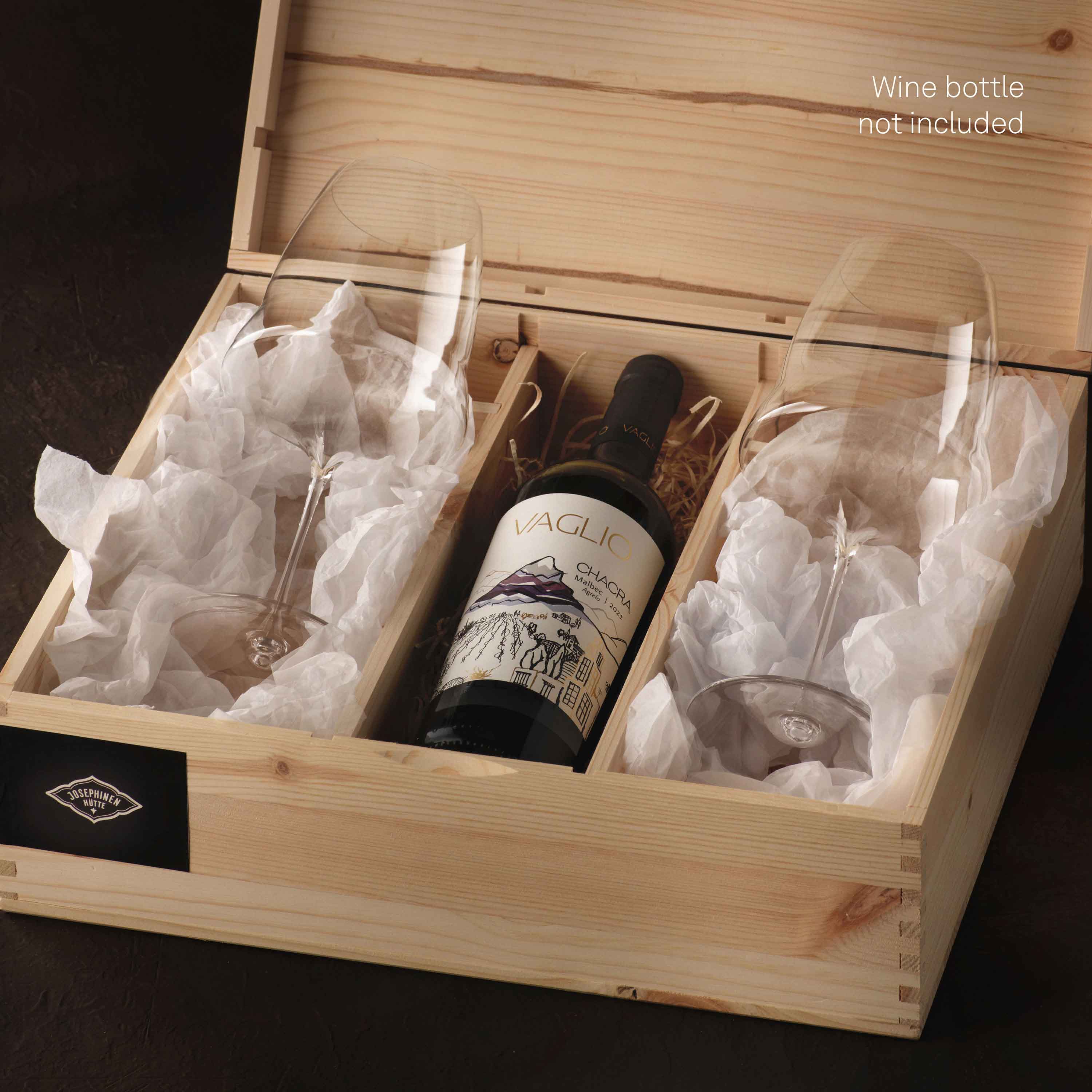 Josephine Gift Box by Josephinenhütte #Set of 2 glasses_Josephine N° 3 – Red