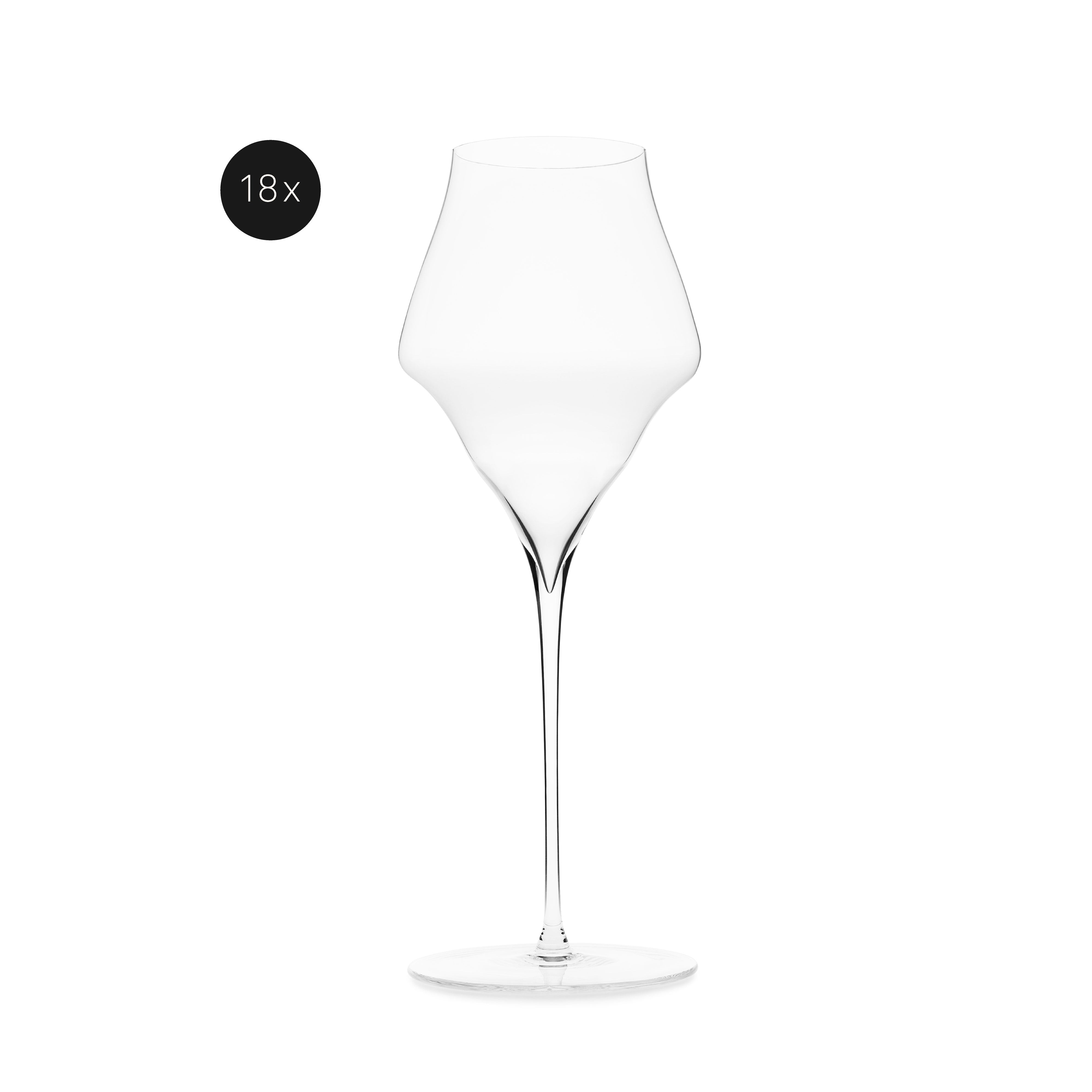 Josephine N° 4 by Josephinenhütte – Champagne glasses #Set_Set of 18